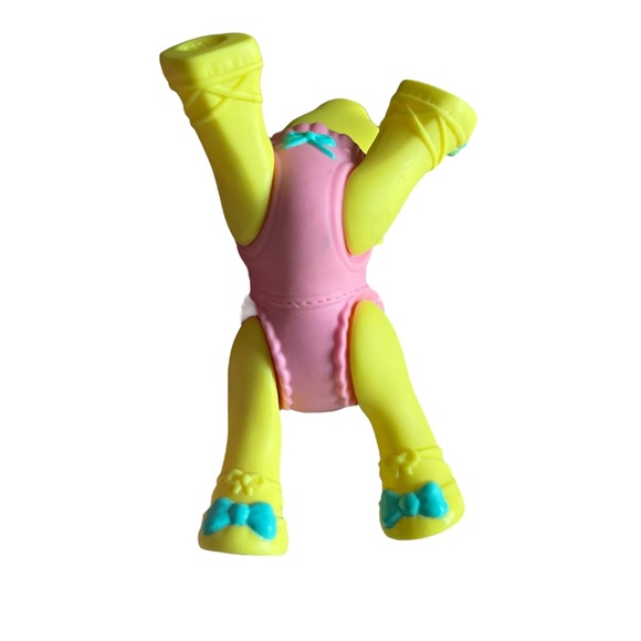 Vintage 1990 G1 My Little Pony Baby Toe Dancer MLP Yellow Pink Purple Ballerina - Picture 12 of 16